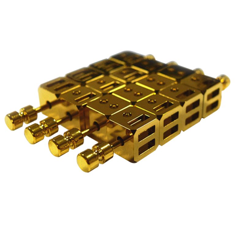 Custom high quality brass cnc machined dice and boxes