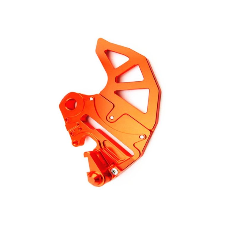 Anodized aluminum alloy motorcycle disc brake